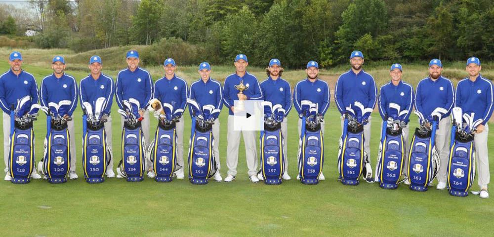 The significance of the numbers on Team Europe's Ryder Cup golf bags The significance of the numbers on Team Europe's Ryder Cup golf bags