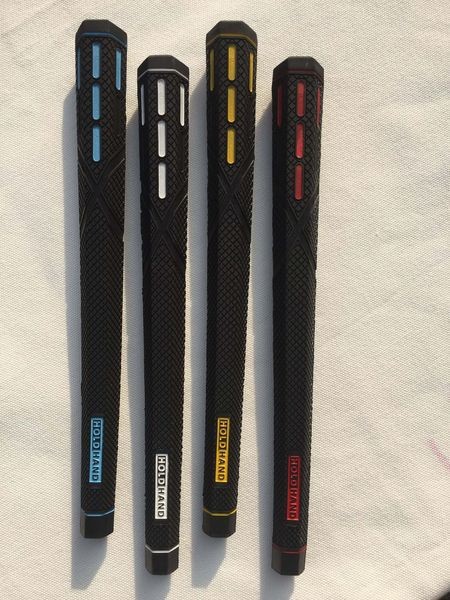 Agarre acanalado de alineación: colocación consistente de las manos