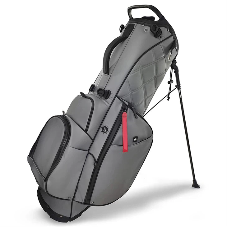 Bolsas de golf personalizadas con diseño de cuero de diseño, bolsas de transporte de golf de fábrica