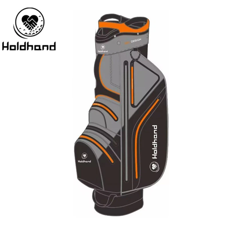 Innovative Compact Golf Bag With 15-tier Club Organization, Exclusive Putter Niche, Adaptable Pocket Array, Drink Cooling Section, Adjustable Harness, And Rapid-response Rain Guard – Universal.