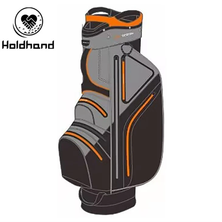 Modern Golf Cart Bag With All-Over Print & Optional Logo Embroidery best