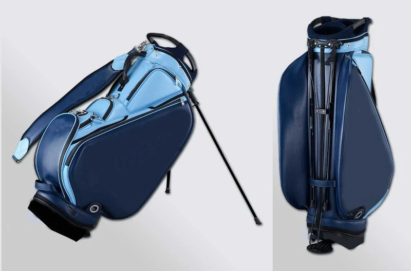 pu leather golf stand bag pu leather golf stand bag