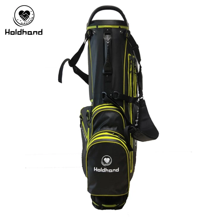 Fabricante profesional de bolsas con soporte para golf: bolsa de transporte para golf con soporte estable y servicio de diseño de logotipo personalizado