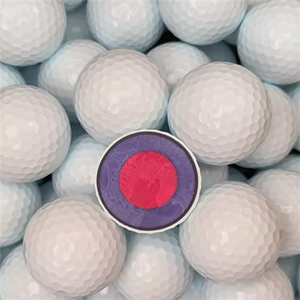 Buscar ícono similar Venta al por mayor Pelota de golf con logotipo personalizado Práctica de entrenamiento de doble capa de 42 mm Pelota de golf explosiva para actividades deportivas
