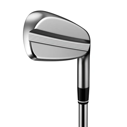 Los hierros del golf fijaron la cabeza forjada eje de acero con el hierro del golf del acero inoxidable