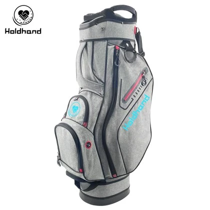 Bolsa de golf profesional Tour-estándar con diseño de 14 divisiones y tecnología de tejido hidrofóbico