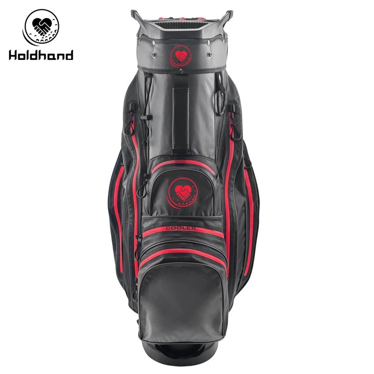Waterproof 14-way Golf Bag Custom Logos Wholesale Golf Cart Bags Golf Bag suppliers