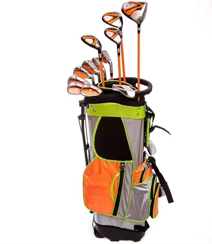 Bolsa de golf para niños de primera calidad, incluido el juego de palos de golf para niños