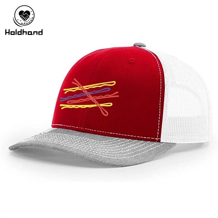Color Printing Logo Golf Hat Truck Hat With Adjustable Back Closure