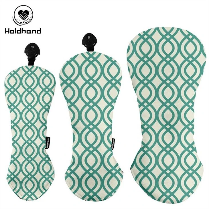 Outstanding Customer Service Highlight Quality PU Leather Driver Wood Fairway Hybrid Headcovers