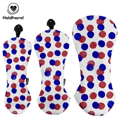 Alta calidad, superventas, diseño de moda, cubierta para la cabeza, impermeable, cuero PU, conductor, madera, Fairway, cubiertas híbridas, logotipo personalizado, OEM