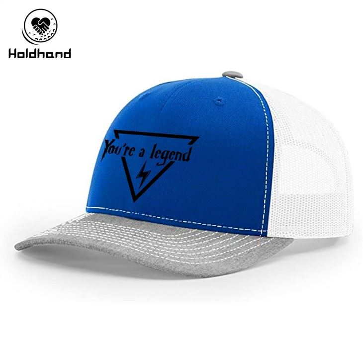 Triangle Graphic Printing Truck Hat Golf Hat Adjustable Back Seal Multiple Styles