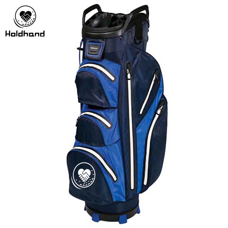 Bolsa de carrito de golf de alta calidad con logotipo personalizado de nailon de lona de poliéster